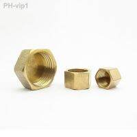 1/8 quot; 1/4 quot; 3/8 quot; 1/2 quot; 3/4 quot; 1 quot; BSP Female Thread Hex Head Brass End Cap Plug Pipe Fitting Coupler Connector Adapter