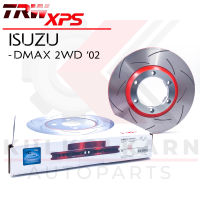 TRW จานเบรคหน้า สำหรับ รุ่น XPS ISUZU DMAX 2WD 02 (ใส่แทนของเดิมได้ทันที) (DF7267XSS)