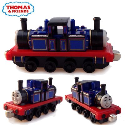 รถแม่เหล็กอัลลอยด์แบบ Thomas And Friends 1:43คันรถไฟของเล่นสองหัวสำหรับเป็นของขวัญของเด็กผู้ชาย