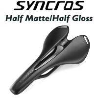 Syncros คาร์บอนไฟเบอร์สีด้าน MTB อานจักรยานถนน/ภูเขาพับเบาะที่นั่งคนขับ143*270มม. อะไหล่จักรยาน