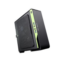 มากๆเคสคอมพิวเตอร์ตั้งโต๊ะ ITX ที่มีแหล่งจ่ายไฟ150W 80Plus รองรับ I7 9700 CPU HTPC คอมพิวเตอร์เกมมินิทาวเวอร์ ITX หม้อน้ำ