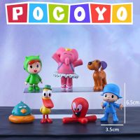 เครื่องประดับตุ๊กตา POCOYO การ์ตูน Elly PATO LOULA ของเล่นฟิกเกอร์โมเดลพีวีซีสร้างสรรค์น่ารักตกแต่งหน้าเค้กวันเกิดเด็กผู้ชายเด็กผู้หญิงของขวัญสุดฮอต