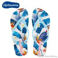 Hotmarzz/Black Ma Flip Flops 2020 รองเท้าแตะลายดอกไม้สําหรับผู้หญิง