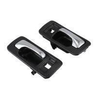 2Pcs Car Front Door Handle with Chrome Lever for Honda Accord Coupe 1990-1993 72620SM4003ZB