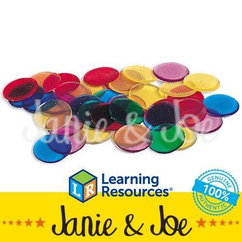 LEARNING RESOURCES Transparent Counters (Set of 250) Age 59, Assorted