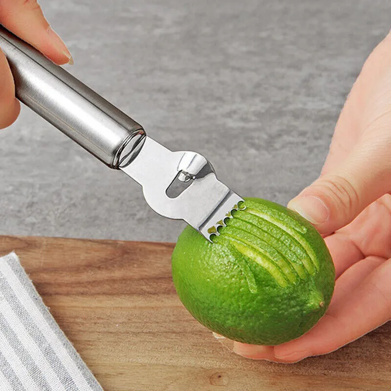 Stainless Steel Lemon And Peeler And Grater - Perfect For Cocktails And  Kitchen Gadgets - Temu Philippines