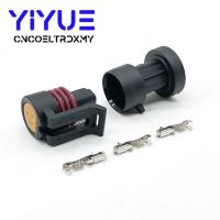 ][= 1Set Packard 3 Pin Delphi Waterproof Automotive Oil Fuel Pressure Sensor Male And Female Connector Plug