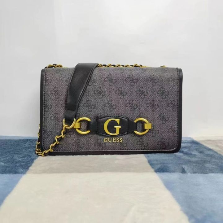 guess2023-new-european-and-american-printed-chain-cover-bag-small-square-bag-hanging-g-shoulder-messenger-bag
