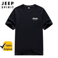 JEEP SPIRIT  Man Super Soft เสื้อยืดผู้ชายแขนสั้น Modal Elastic เสื้อยืดพื้นฐานเสื้อลำลอง