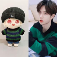 Ready stock 20cm Yibo The Untamed Xiao Zhan Cute Fashion Sweater Idol Doll Clothes Set Dolls Accessories Gift