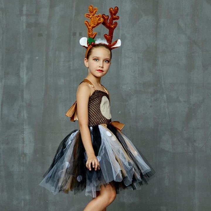 reindeer-christmas-costume-for-girls-lovely-christmas-reindeer-costume-dress-for-girls-christmas-costume-dress-birthday-gift-for-girls-incredible