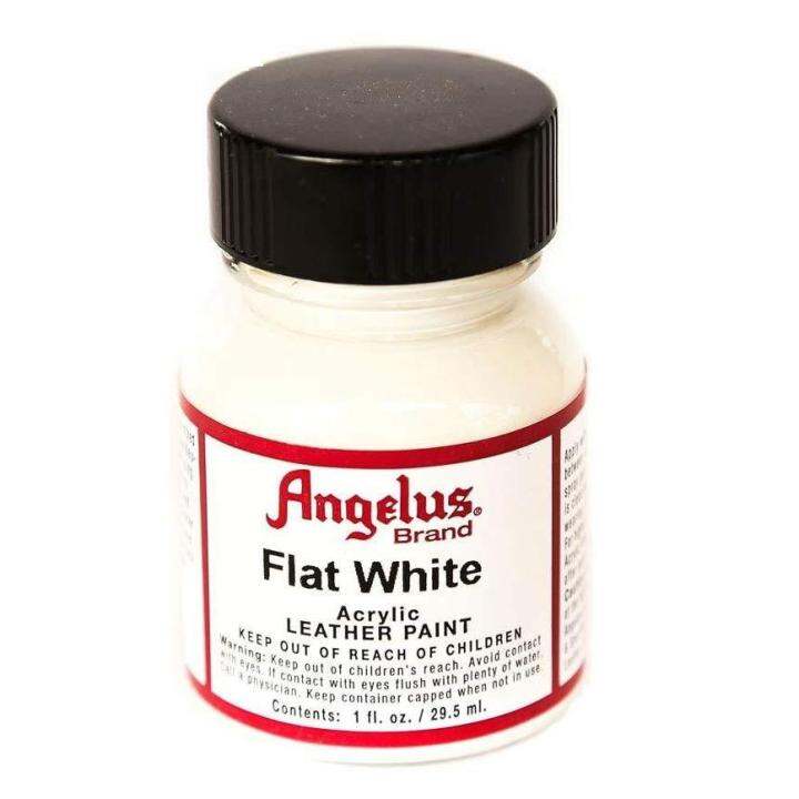 Angelus Acrylic Leather Paint (Flat White) (1 Count) Lazada PH