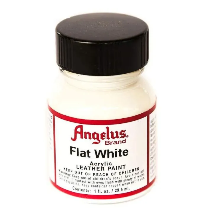 flat white shoe paint