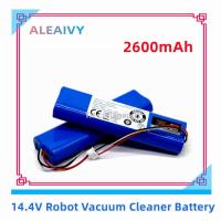 14.4V 2600mAh Robot Vacuum Cleaner Replacement Battery for Ecovacs Deebot Ozmo 920930901905937900 Lithium Ion Battery New （สต็อกสำเร็จรูป） agapi