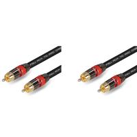 FSU Digital Audio RCA Cable Premium Stereo RCA to RCA Coaxial SPDIF Cable Male Speaker Hifi Subwoofer Cable AV