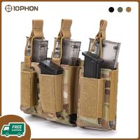 Military Tactical Edc Triple Gun Magazine Pouch Molle System Accessories Universal Cartridge Holder for M4 M14 M16 AK AR Glock