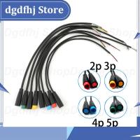 Dgdfhj Shop M8 2 3 4 5 6 Pin Electric Bicycle Joint Plug DC female male Connector Wiring Scooter Brake Cable Signal Sensor waterproof