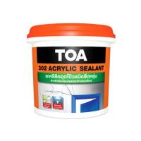 TOA 302 ACRYLIC SEALANT ทีโอเอ 302 อะคริลิก ซีลแลนท์ (1 กล.)