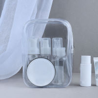 PVC Waterproof Transparent Cosmetic Bag Travel Multi-function Wash Bath Storage Bag Cosmetic Handbag Beauty Makeup Case Bag Box