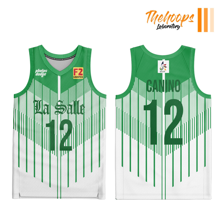 THL DLSU Green Archer 2023 Volleyball Full Sublimated Volleyball Jersey ...