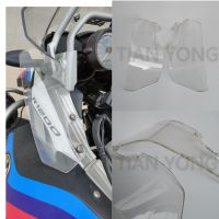 สปอยเลอร์ป้องกันกระจกรถจักรยานยนต์สีดำควันสำหรับ BMW R1200GS ADV 2005 2006 2008 2010 2011 2012 R1200GS 04-12