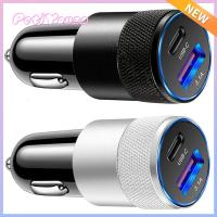 PETIYOUZA คุณภาพสูง Adapter ที่ชาร์จสำหรับเดินทาง Fast Charge USB Car Charger เครื่องชาร์จในรถยนต์ ที่ชาร์จโทรศัพท์ พอร์ต USB