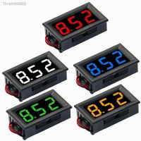 ⊙◑ Digital Voltmeter DC 4.5V to 30V Digital Voltmeter Voltage Panel Meter Red/Blue/Green For 6V 12V Electromobile Motorcycle Car