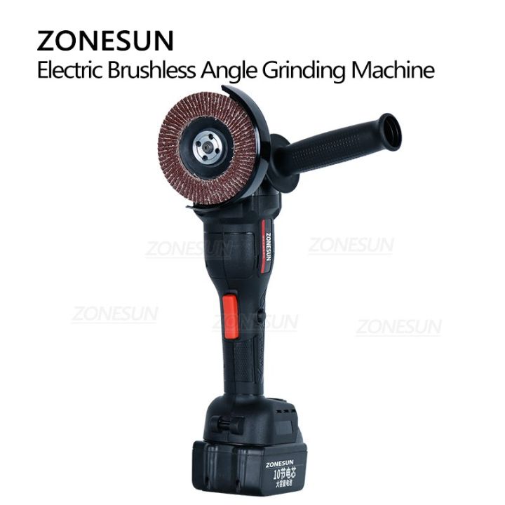 zonesun-เครื่องมือไฟฟ้าเครื่องเจียรไฟฟ้าเครื่องขัดส้นเท้าโลหะสำหรับตัดแต่งไม้เฟอร์นิเจอร์ไร้สาย