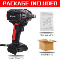 12inch 520 N.M Cordless Brushless Electric Impact Wrench 288VF Power Tool With 19800mAh Li-ion Makita 18V Battery