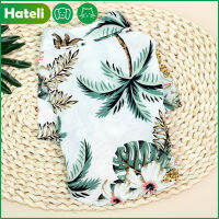 【HATELI】เสื้อผ้าสัตว์เลี้ยงฤดูใบไม้ผลิและฤดูร้อนและ Breathable Tropical สไตล์สุนัขเสื้อผ้าแมวเสื้อผ้าสัตว์เลี้ยงฤดูร้อนเสื้อผ้าออกกำลังกาย