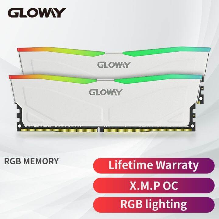 Gloway Memoria RAM DDR4 3200mhz RGB (8GBX2) 3600mhz (16GBX2) 32GB For ...