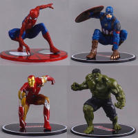 โมเดลฮัค โมเดลHulk โมเดลเหล่าAvenger ตกแต่งเค้ก งานPVC   ความสูงประมาณ  13.5cm