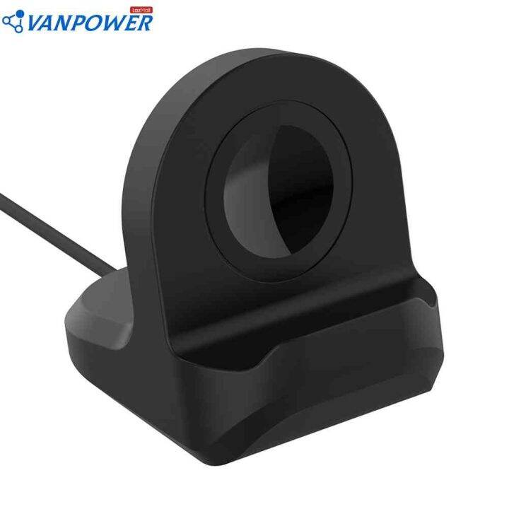 Silicone Smart Watch Charging Dock Station for Galaxy Watch 3 Active 1
