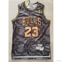 เสื้อกีฬาแขนกุด ลาย BKB NBA Jersey Chicago Bulls No.23 JORDAN พลัสไซซ์