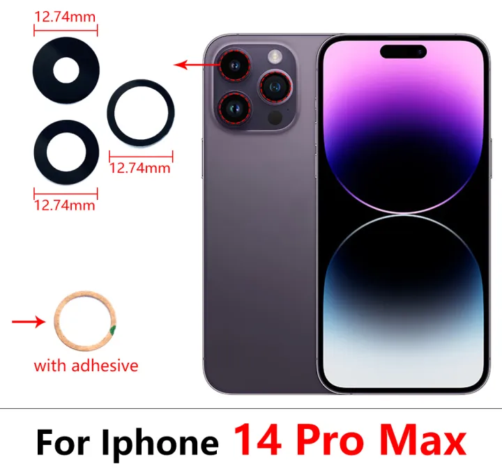 Rear Back Camera Glass Lens For iPhone 14 Pro Max Plus Camera Glass