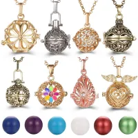 【YF】☜  New Mexico Chime Hollow Necklace Jewelry Music Pendant Fashion Accessories