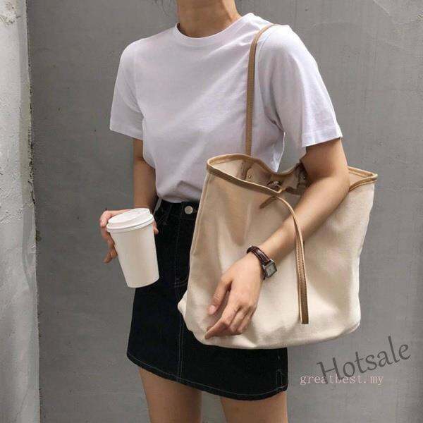 hot-sale-c16-womens-canvas-bag-shoulder-bag-tote-bag-hand-bag-korean-fashion-large-capacity-minimalist-shopping