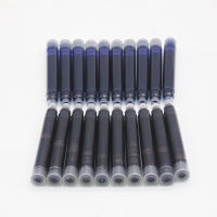 ขายส่งราคา 10PCS Disposable Blue และ Black Fountain Pen ตลับหมึกเติมความยาว Fountain Pen ตลับหมึกเติม--hang yu trade