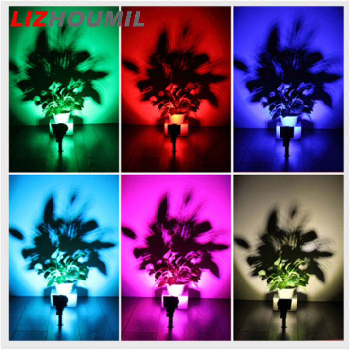 lizhoumil-ไฟพลังแสงอาทิตย์7led-แบตเตอรี่ลิเธียม2200mah-โคมไฟตกแต่งสวนกลางแจ้งสีอาร์จีบีที่มีสีสันสวนสนามหญ้า