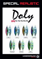 เหยื่อจิ๊ก UNDERGROUND Doly 60g.-250g. มี 7 สี