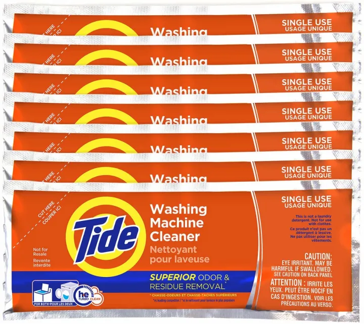 Tide Washing Machine Cleaner, 7-Count Single Use | Lazada PH