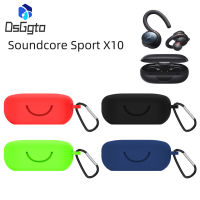 ชุดหูฟังไร้สายเคสกันน้ำกันฝุ่นซิลิโคนครอบเข้ากันได้สำหรับ Anker Soundcore Sport X10