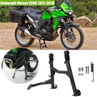 แท่นวางเหล็กติดกลางรถจักรยานยนต์ Allotmark ขาตั้งสำหรับ Kawasaki Versys X300 Versys-X300 2017 2018 2019 2020 2021 2022ที่จอดรถอุปกรณ์ตัวยึด