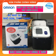 Máy đo huyết áp cổ tay OMRON HEM-6161 Nhật bản cao cấp, nhỏ gọn, chính xác