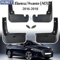 OE Styled Molded Mud Flaps For Hyundai Elantra Avante AD 2016 2017 2018 Sedan Mudflaps Splash Guards Flap Mudguards Car Styling