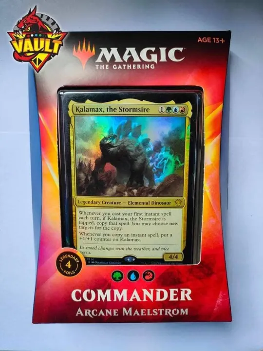 Arcane Maelstrom Commander 2020 Preconstructed EDH Deck Magic the ...