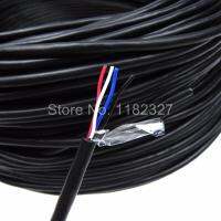 【Limited stock】 4 Core 28AWG Shielded Twisted Pair Cable Rvv4สายไฟ Wiremulti Stranded PVC 4 Core ทองแดงสายไฟ USB