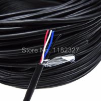 【❉HOT SALE❉】 fka5 4 Core 28awg ป้องกันสายเคเบิ้ลคู่แบบเกลีียว Rvv4สายเคเบิลไฟฟ้า Wiremulti Stranded Pvc 4 Core ทองแดงสาย Usb