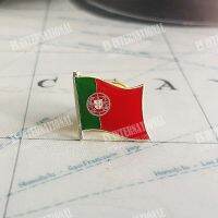 【CC】 Portugal Portuguesa Flag Lapel Pins Epoxy Metal Enamel Badge Paint Brooch Souvenir  Personality Commemora