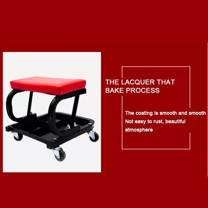 z-creeper-seat-maintenance-repair-stool-leather-structure-mechanical-trolley-เก้าอี้ช่างซ่อม-creeper-seat-397x372x360cm-3-5kg-roller-seats-red